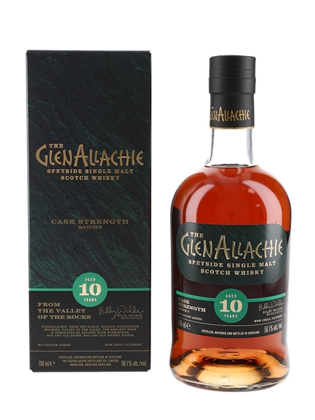 Glenallachie 10 Year Old Cask Strength Batch 9 Bottled 2023 70cl / 58.1%
