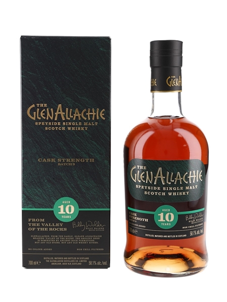 Glenallachie 10 Year Old Cask Strength Batch 9 Bottled 2023 70cl / 58.1%
