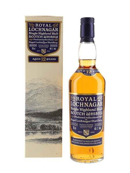 Royal Lochnagar 12 Year Old Bottled 1990s 70cl / 40%