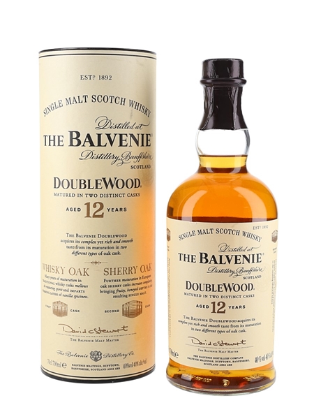 Balvenie 12 Year Old Doublewood  70cl / 40%