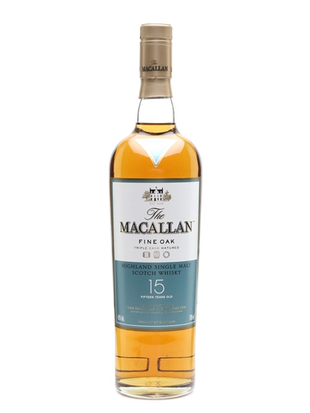 Macallan 15 Year Old Fine Oak Triple Matured 70cl / 43%