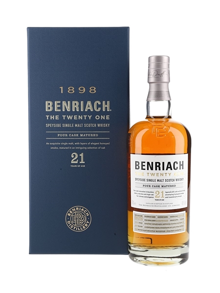 Benriach 21 Year Old Four Cask Matured Bottled 2023 70cl / 46%