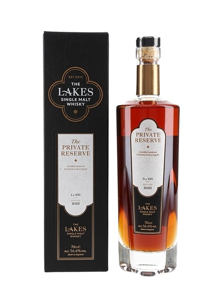 Lakes Single Malt The Private Reserve The Connoisseurs' Edition Bottled 2022 70cl / 56.6%