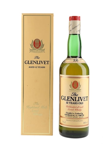 Glenlivet 12 Year Old Bottled 1980s 75cl / 40%