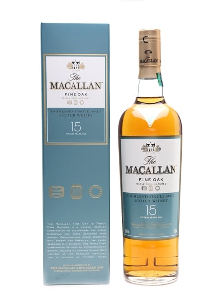 Macallan 15 Year Old Fine Oak Triple Matured 70cl / 43%