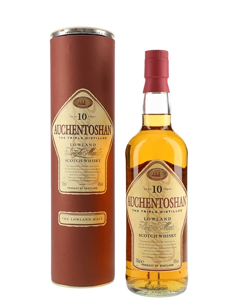 Auchentoshan 10 Year Old Bottled 1990s 70cl / 43%