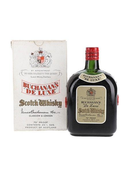 Buchanan's De Luxe Spring Cap Bottled 1950s-1960s 75.7cl / 40%