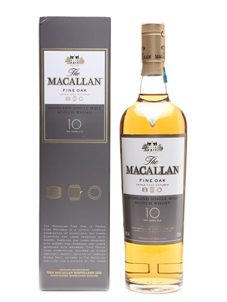 Macallan Fine Oak 10 Year Old  70cl / 40%