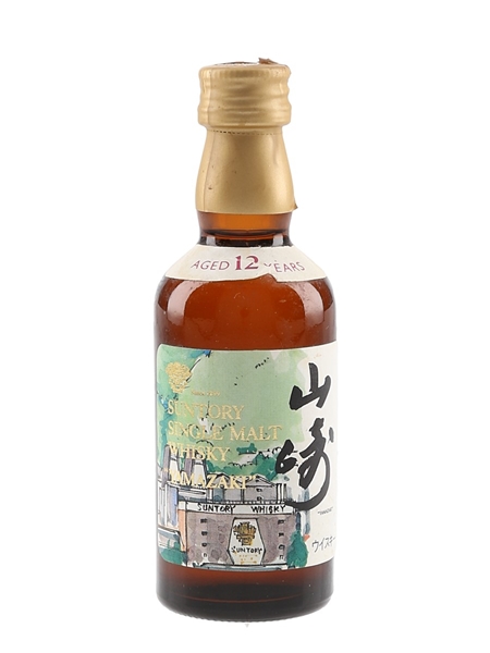 Yamazaki 12 Year Old Distillery Label Bottled 2000s 5cl / 43%