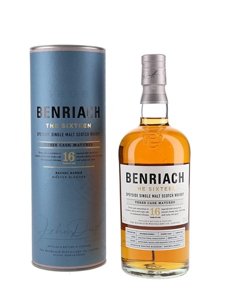 Benriach 16 Year Old Bottled 2023 - Three Cask Matured 70cl / 43%
