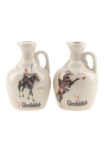 Glenfiddich 12 Year Old Club de Coleccionistas Peruanos de Miniaturas de Licor - Ceramic Decanter 2 x 5cl / 40%