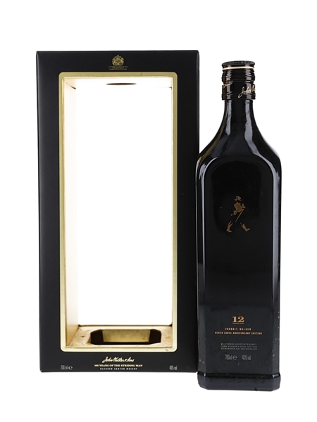 Johnnie Walker Black Label 1908-2008 Anniversary Edition 100 Years Of Striding Man 70cl / 40%