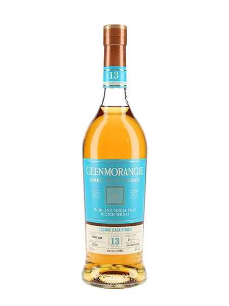 Glenmorangie 13 Year Old Cognac Cask Finish Bottled 2021 70cl / 46%