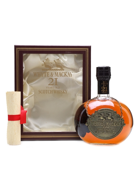 Whyte & Mackay 21 Year Old Gold Medallion - Bottled 1980s 75cl / 43%