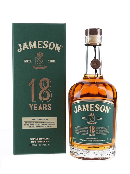 Jameson 18 Year Old Bottled 2023 70cl / 46%