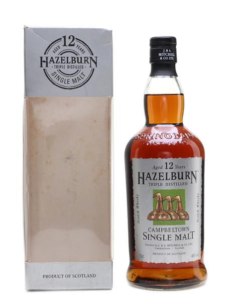 Hazelburn 12 Year Old Triple Distilled 70cl / 46%