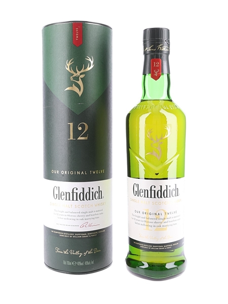 Glenfiddich 12 Year Old Our Signature Malt 70cl / 40%