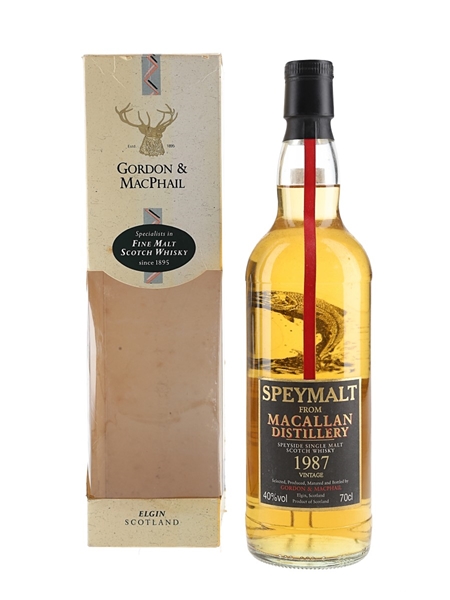 Macallan 1987 Speymalt Bottled 2006 - Gordon & MacPhail 70cl / 40%