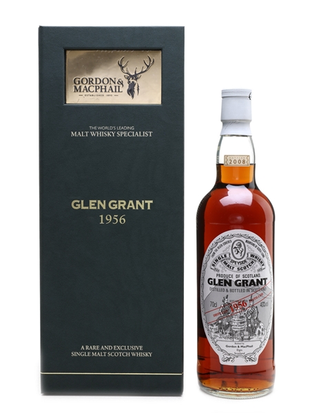 Glen Grant 1956 Gordon & MacPhail Bottled 2008 70cl / 40%