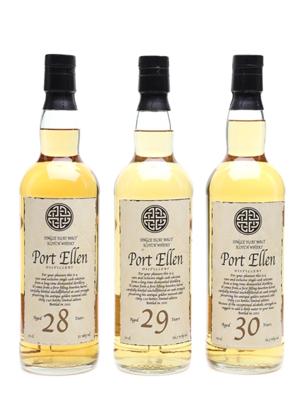 Port Ellen Three Bottle Briefcase Old Bothwell 3 x 70cl / 56.2%