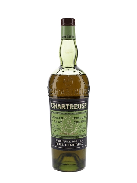 Chartreuse Green Bottled 1956-1964 75cl / 55%