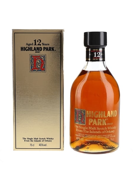 Highland Park 12 Year Old Bottled 1980s - James Grant & Co. 75cl / 40%