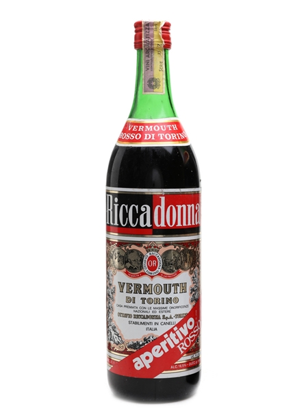 Riccadonna Rosso Vermouth Bottled 1970s 100cl / 16.5%