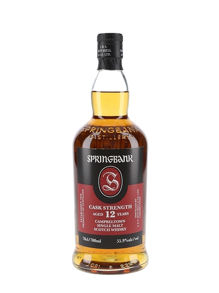 Springbank 12 Year Old Cask Strength Bottled 2025 70cl / 55.9%