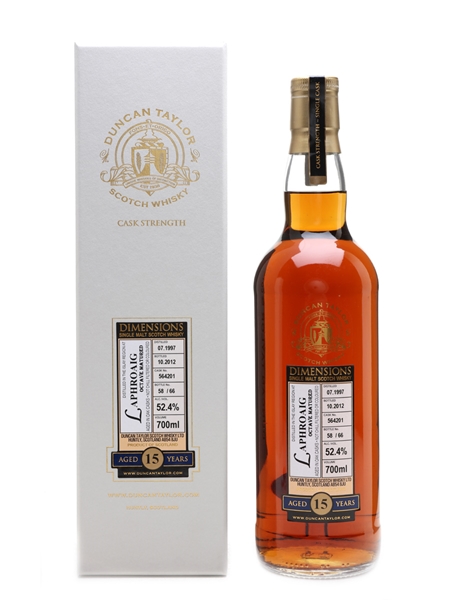 Laphroaig 1997 Octave Cask 15 Year Old - Duncan Taylor 70cl / 52.4%