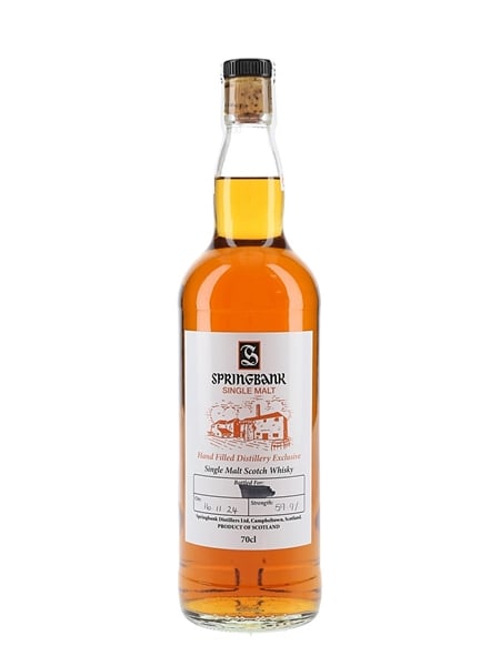 Springbank Hand Filled Distillery Exclusive Bottled 2024 70cl / 59.9%