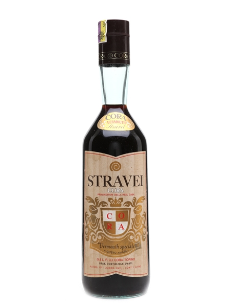 Cora Stravei Vermouth Bottled 1970s 100cl / 17%