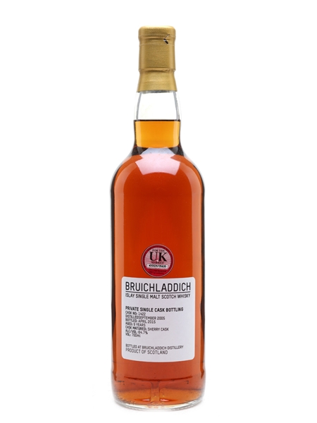 Bruichladdich 2005 Private Bottling 9 Year Old - Sherry Cask 70cl / 64.7%