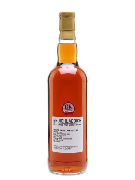 Bruichladdich 2005 Private Bottling 9 Year Old - Sherry Cask 70cl / 64.7%