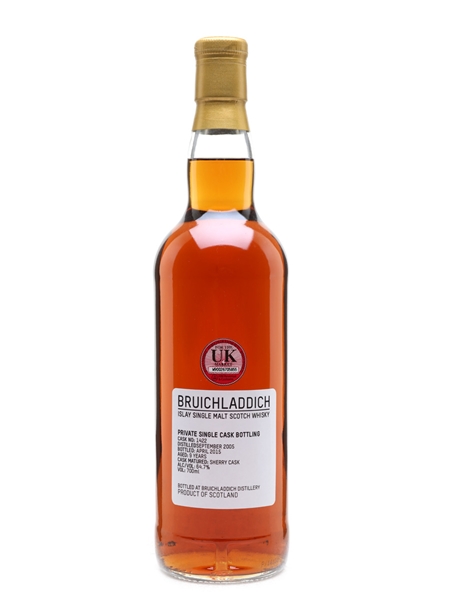 Bruichladdich 2005 Private Bottling 9 Year Old - Sherry Cask 70cl / 64.7%