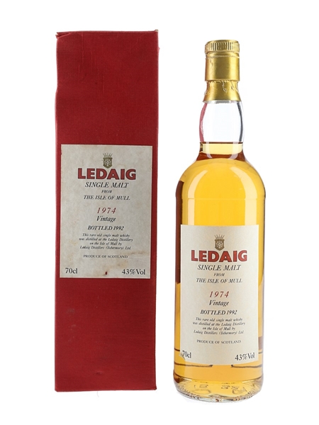Ledaig 1974 Bottled 1992 70cl / 43%