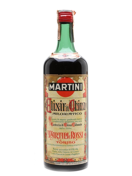 Martini Elixir Di China Bottled 1960s 100cl / 31%