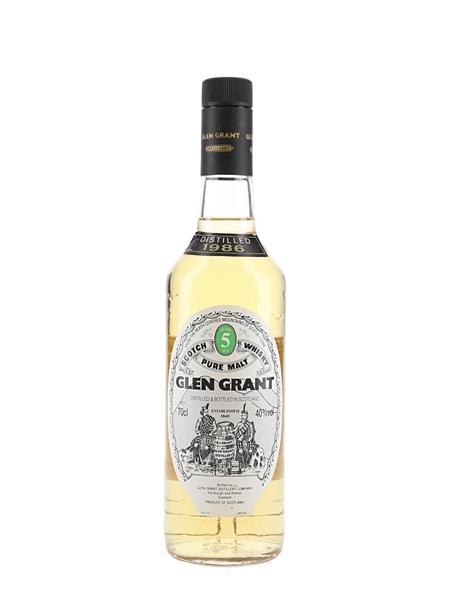 Glen Grant 1986 5 Year Old Bottled 1990s 70cl / 40%
