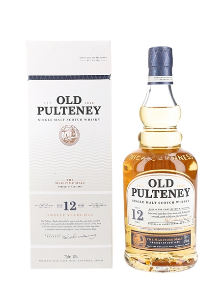Old Pulteney 12 Year Old Bottled 2020 70cl / 40%