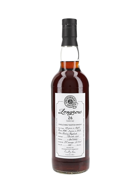 Longrow 26 Year Old Bottled 2025 - Springbank Society 70cl / 56.1%