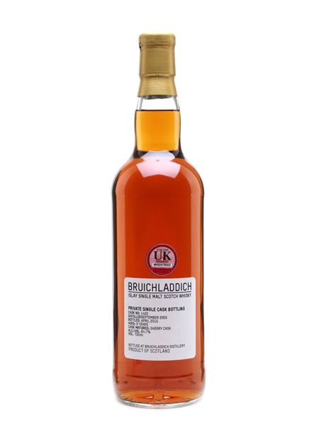 Bruichladdich 2005 Private Bottling 9 Year Old - Sherry Cask 70cl / 64.7%