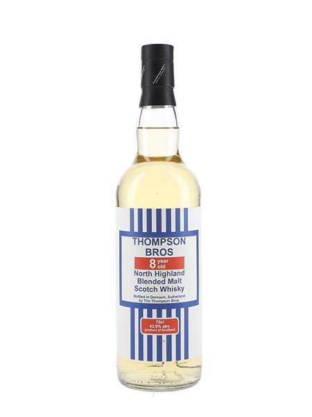 Thompson Bros 8 Year Old Batch - Billionaires Bank Balance Top-up Edition 70cl / 42.9%