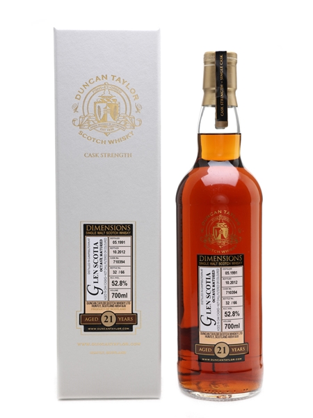 Glen Scotia 1991 Octave Cask 21 Year Old - Duncan Taylor 70cl / 52.8%