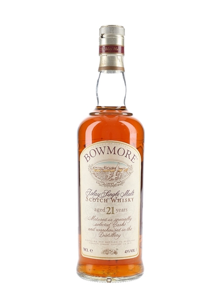 Bowmore 21 Year Old Bottled 1990s 70cl / 43%