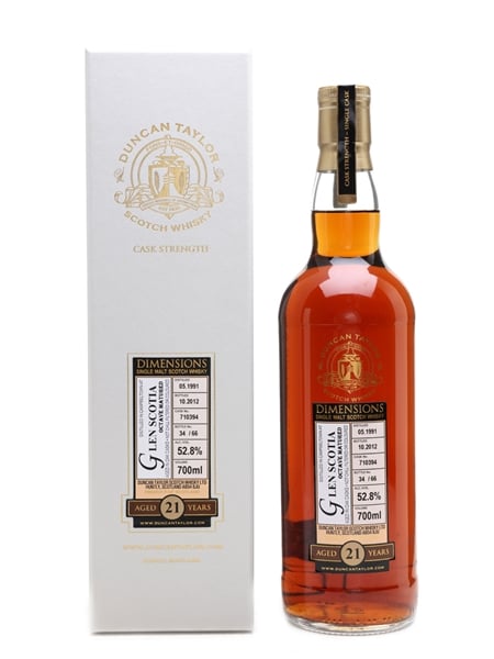 Glen Scotia 1991 Octave Cask 21 Year Old - Duncan Taylor 70cl / 52.8%