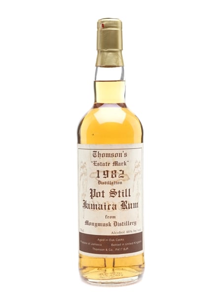 Monymusk 1982 Jamaica Rum Thomson's Estate Mark 70cl / 46%