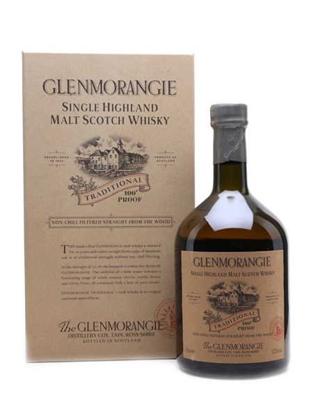 Glenmorangie Traditional 100 Proof 10 Year Old 100cl / 57.2%