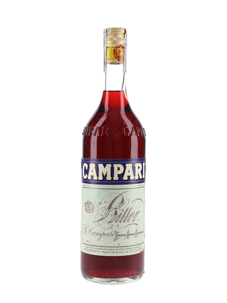 Campari Bitter Bottled 1970s - Spain 100cl / 25%