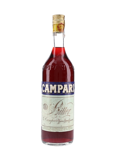 Campari Bitter Bottled 1970s - Spain 100cl / 25%