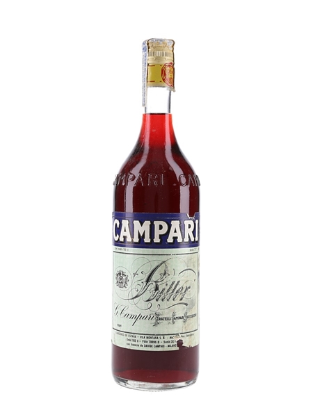 Campari Bitter Bottled 1970s - Spain 100cl / 25%