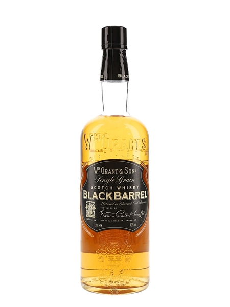 William Grant's Black Barrel Single Grain Duty Free 100cl / 43%